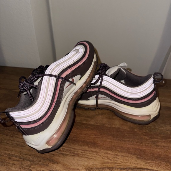 Nike Air Max 97 W6/4Y Sneakers Pink and Brown - Picture 4 of 5